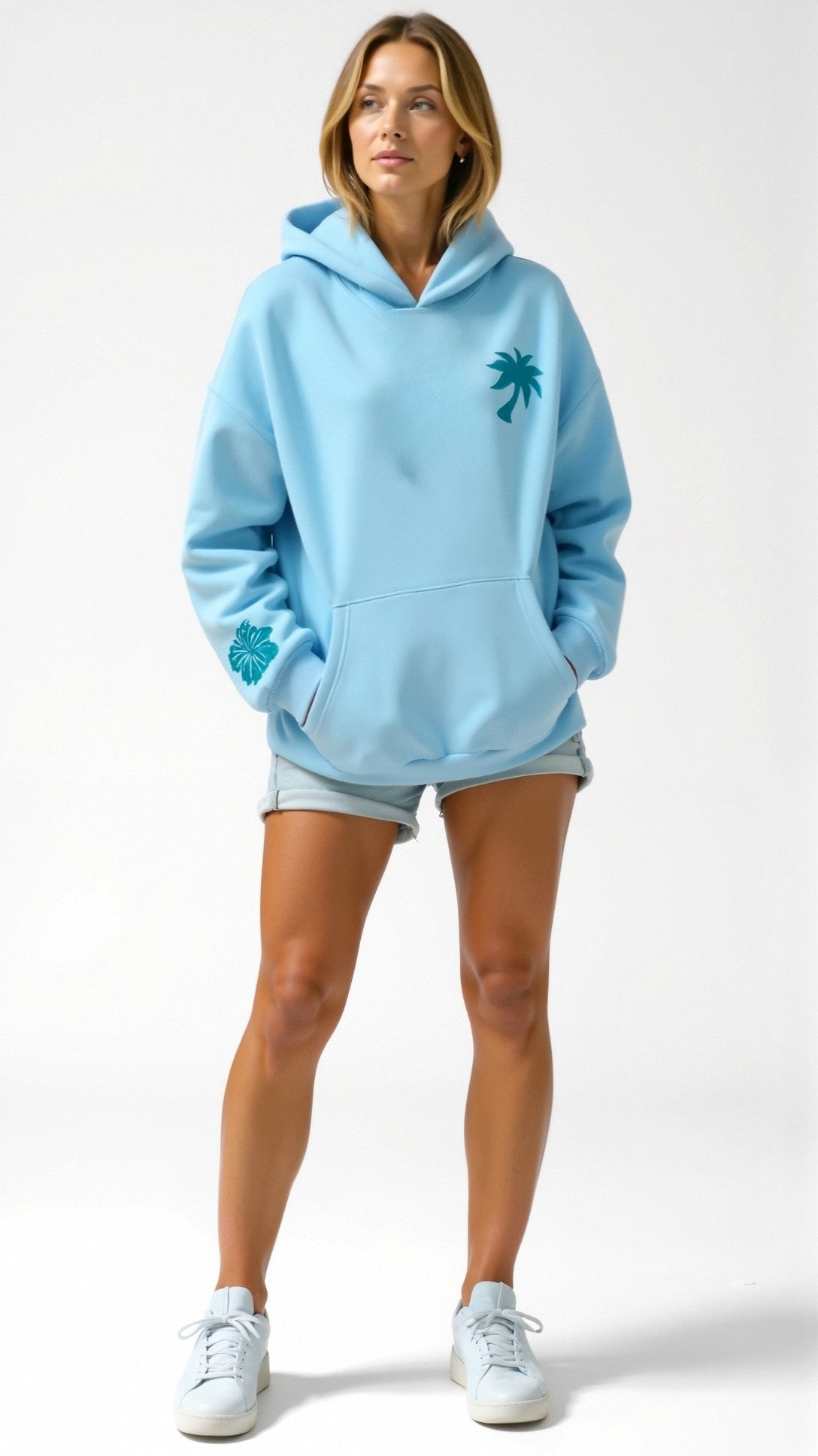 Melina – Hoodie Brodé