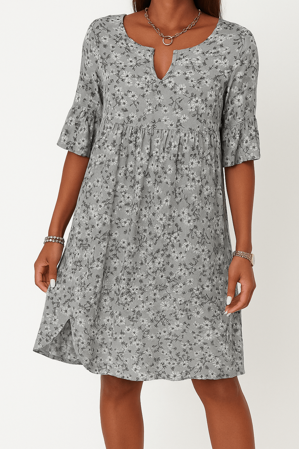 Annalena – Robe fleurie au style féminin