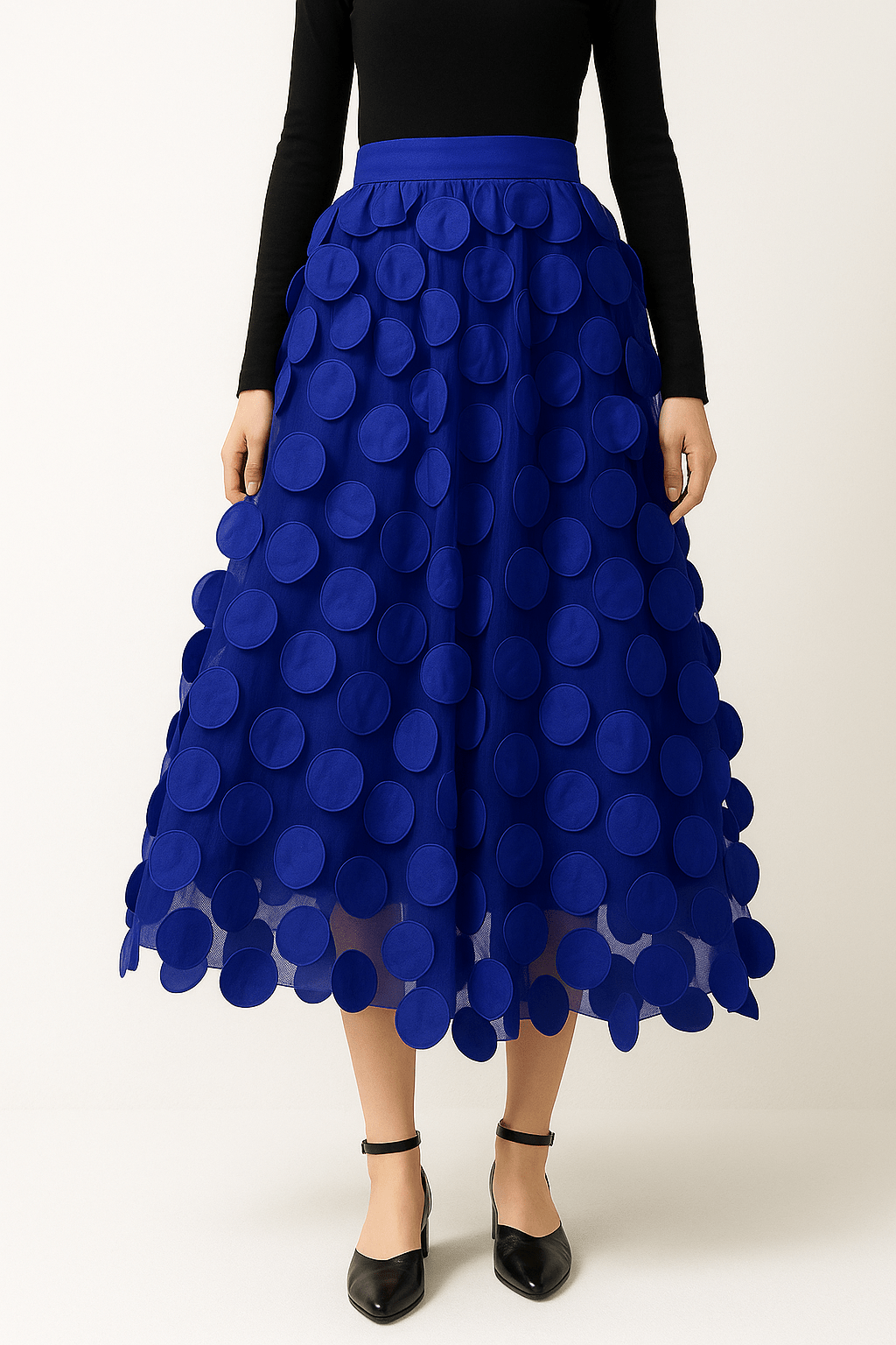 Ida – Jupe Midi A-Ligne