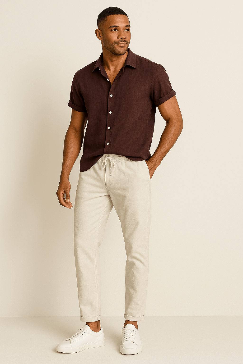 Jannik – Ensemble chemise et pantalon