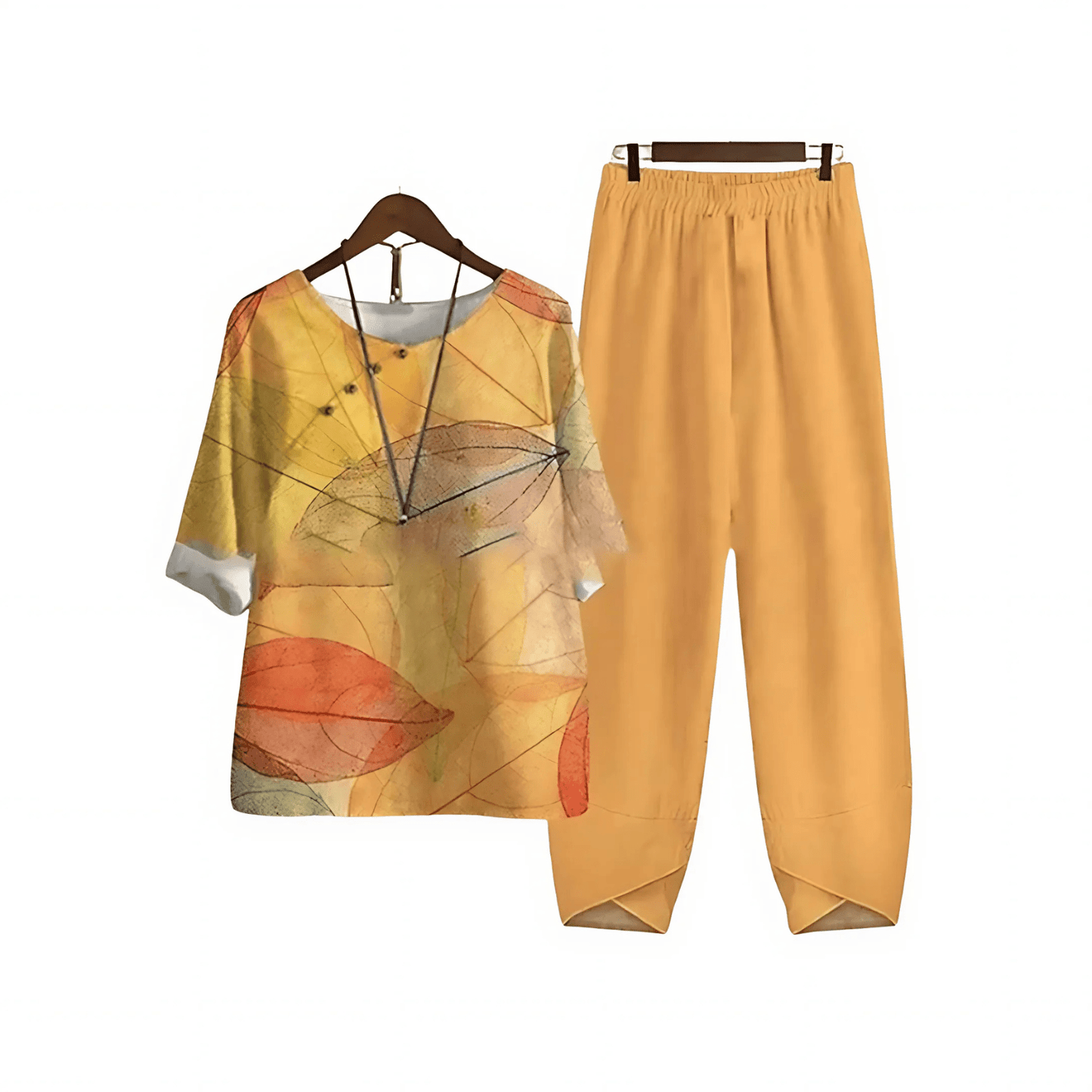 Katarina – Ensemble Blouse et Pantalon Imprimé