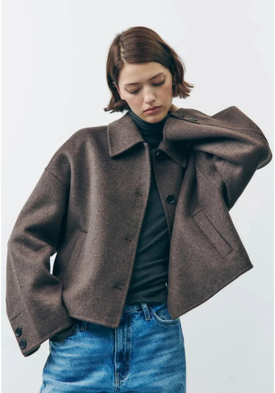Kharla – Manteau oversize chaud pour jours froids