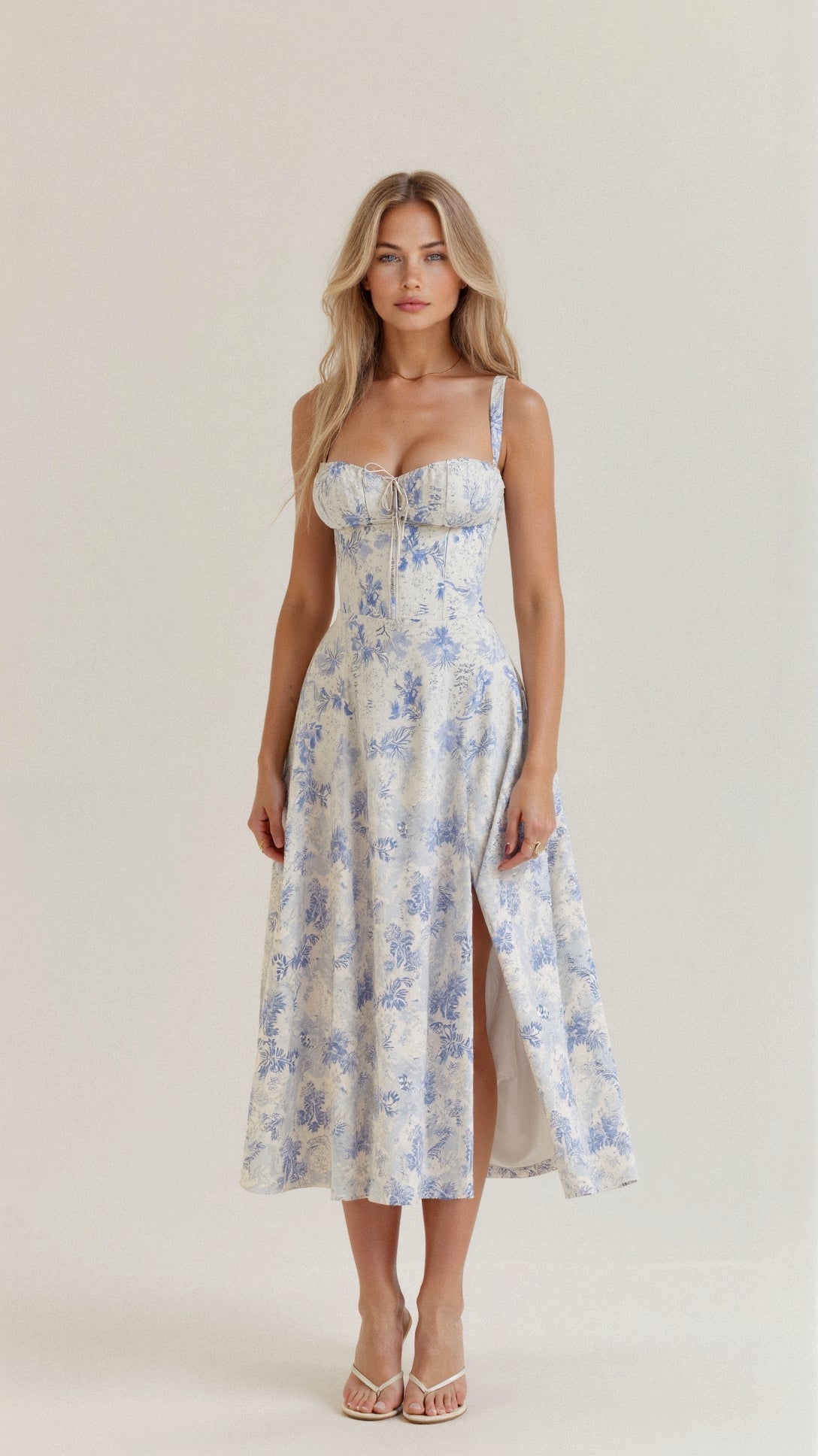 Liana – Robe Midi Corset