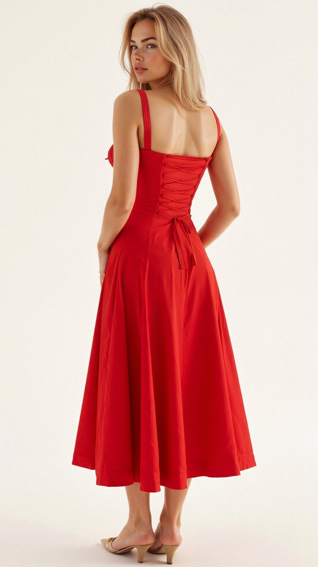 Liana – Robe Midi Corset