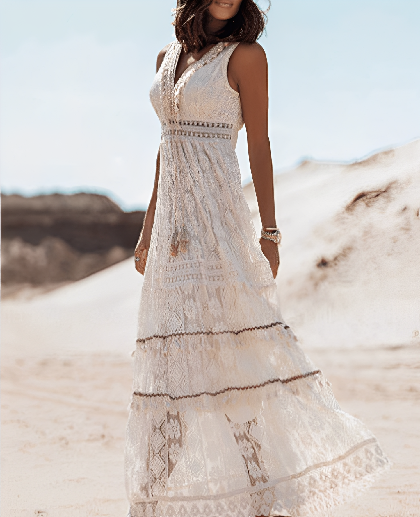 Paige – Robe en dentelle Boho