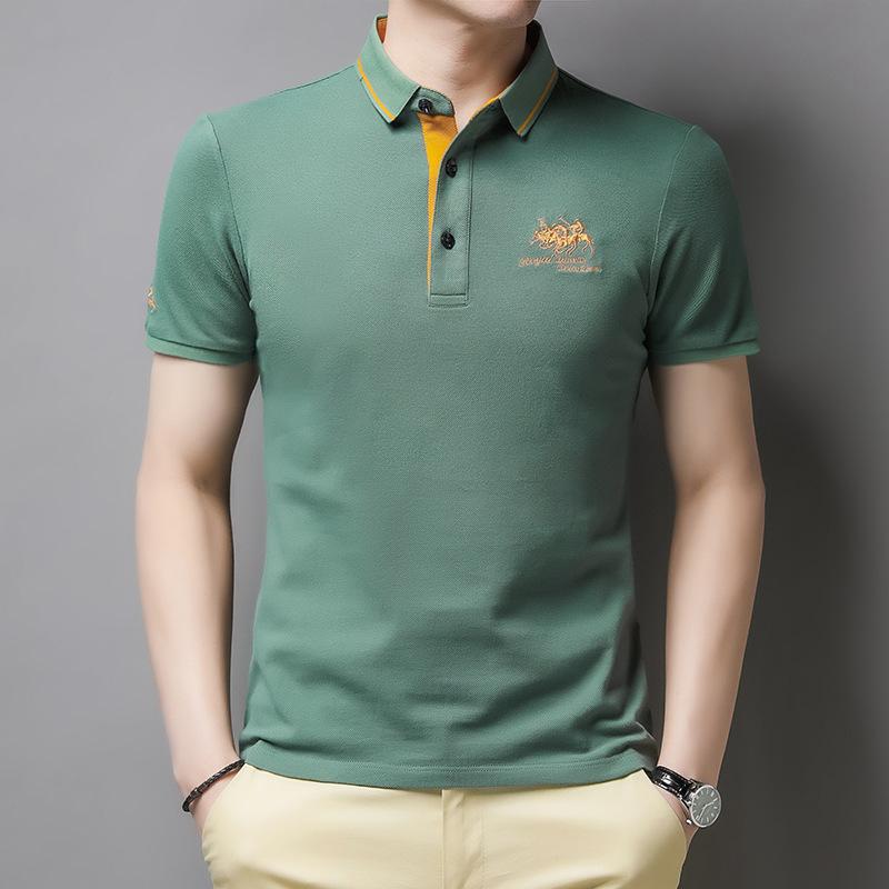 Taro – Confortable polo pour hommes avec boutons