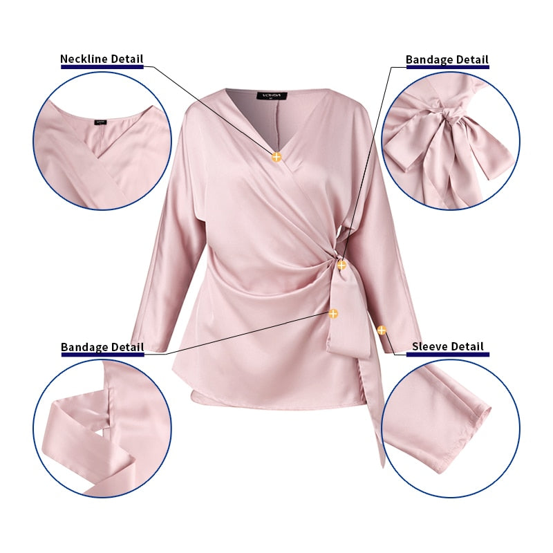 Claudia – Légère Blouse en Soie