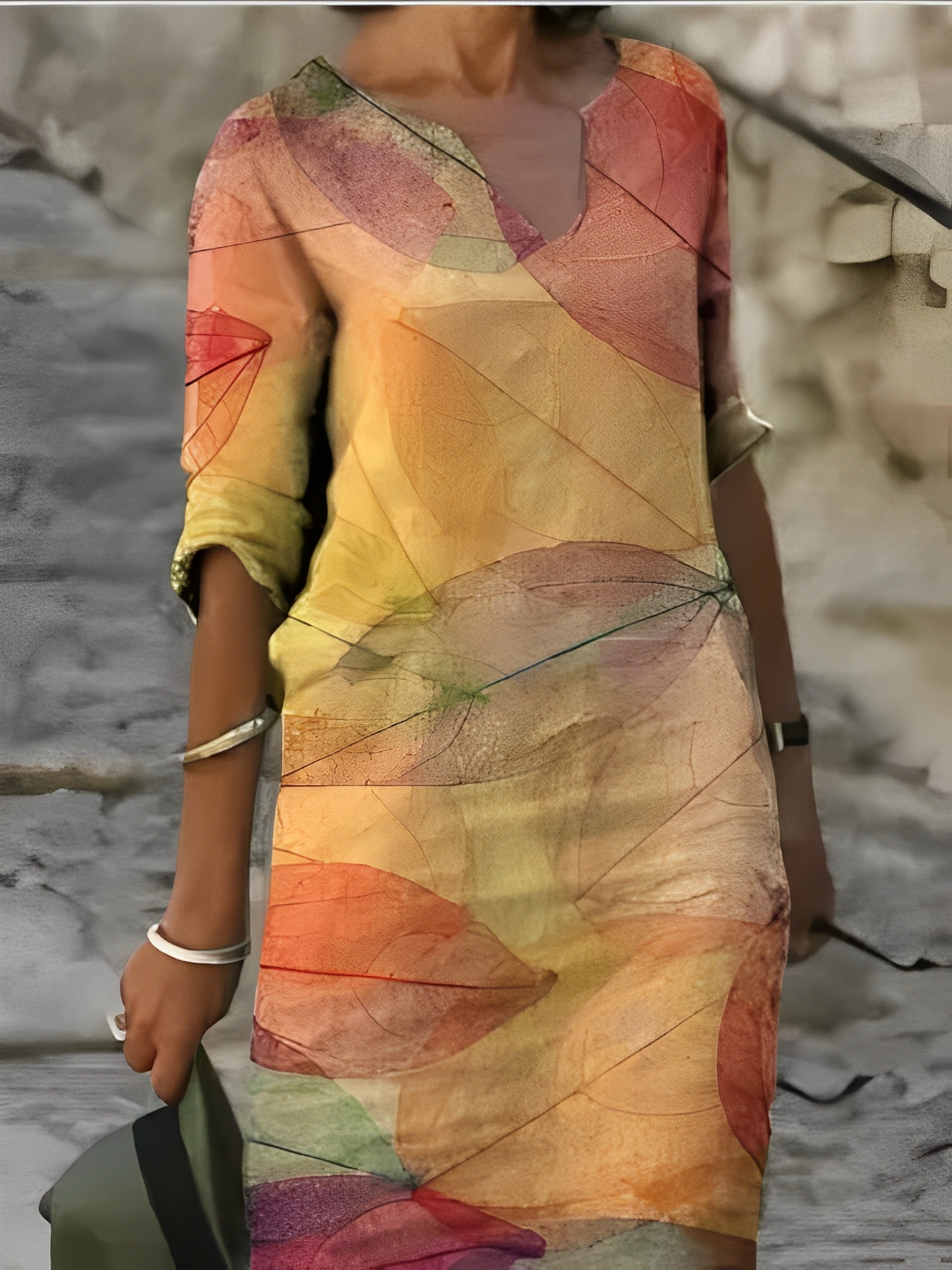 Malia – Mini-robe avec motif graphique