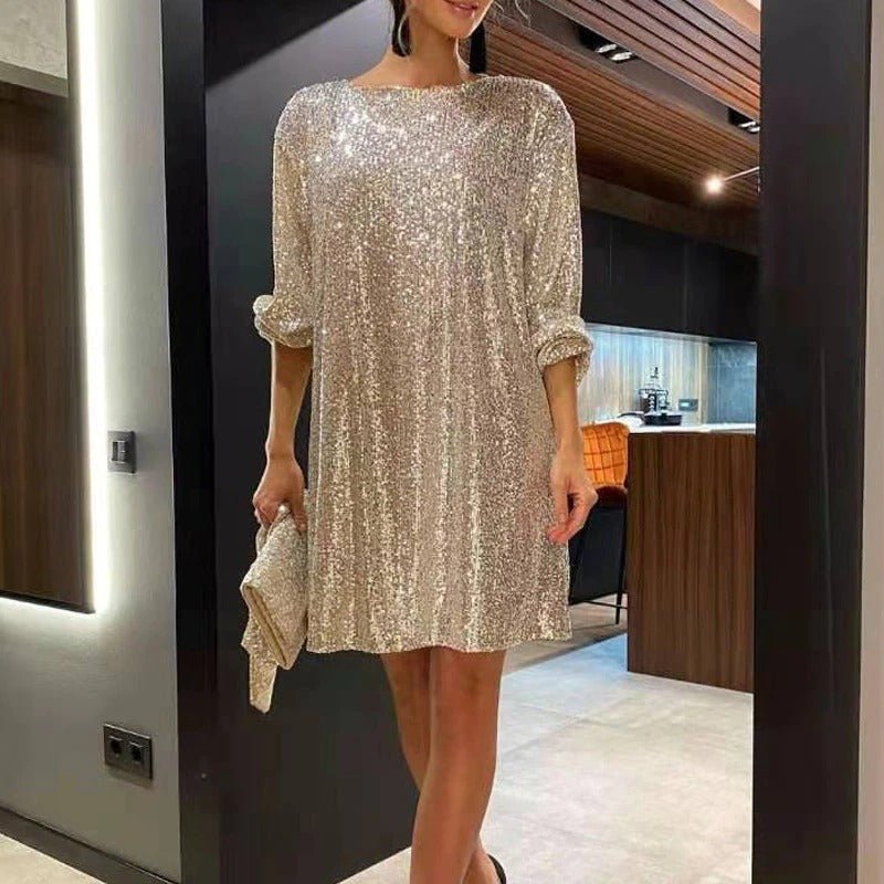 Kyno – Fluide Mini Robe de Soirée