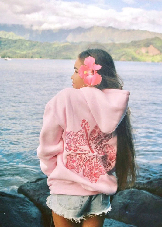 Sofia – Sweat à Capuche Motif Floral