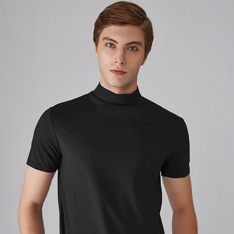 Éloi – T-shirt à col roulé anti-transpiration