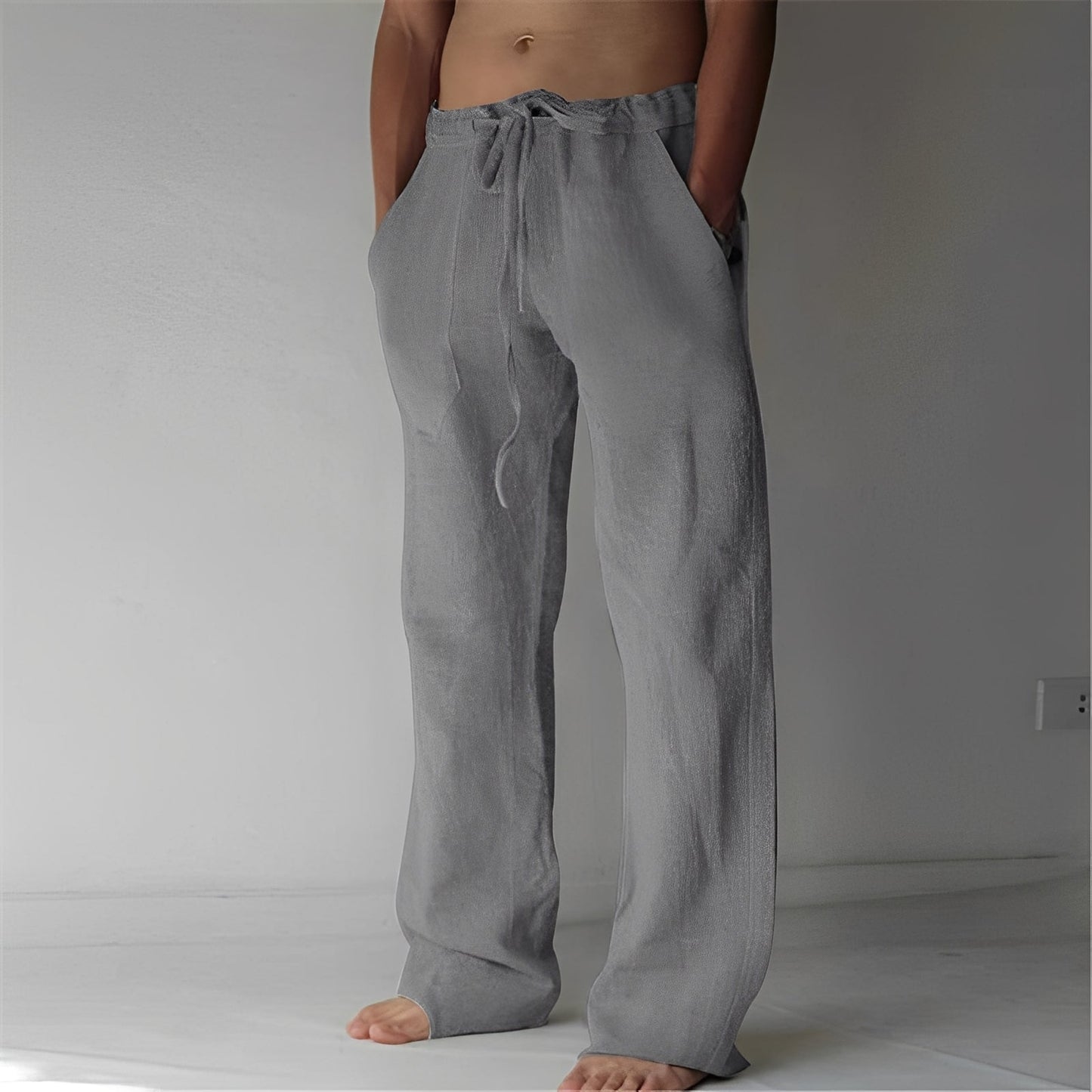 Martin - Pantalon en lin relax pour hommes