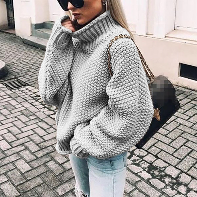 Brooke – Extra épais pull col roulé