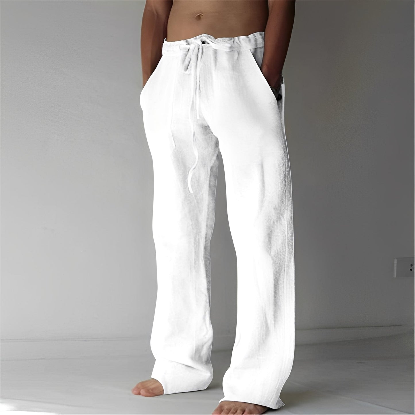 Martin - Pantalon en lin relax pour hommes