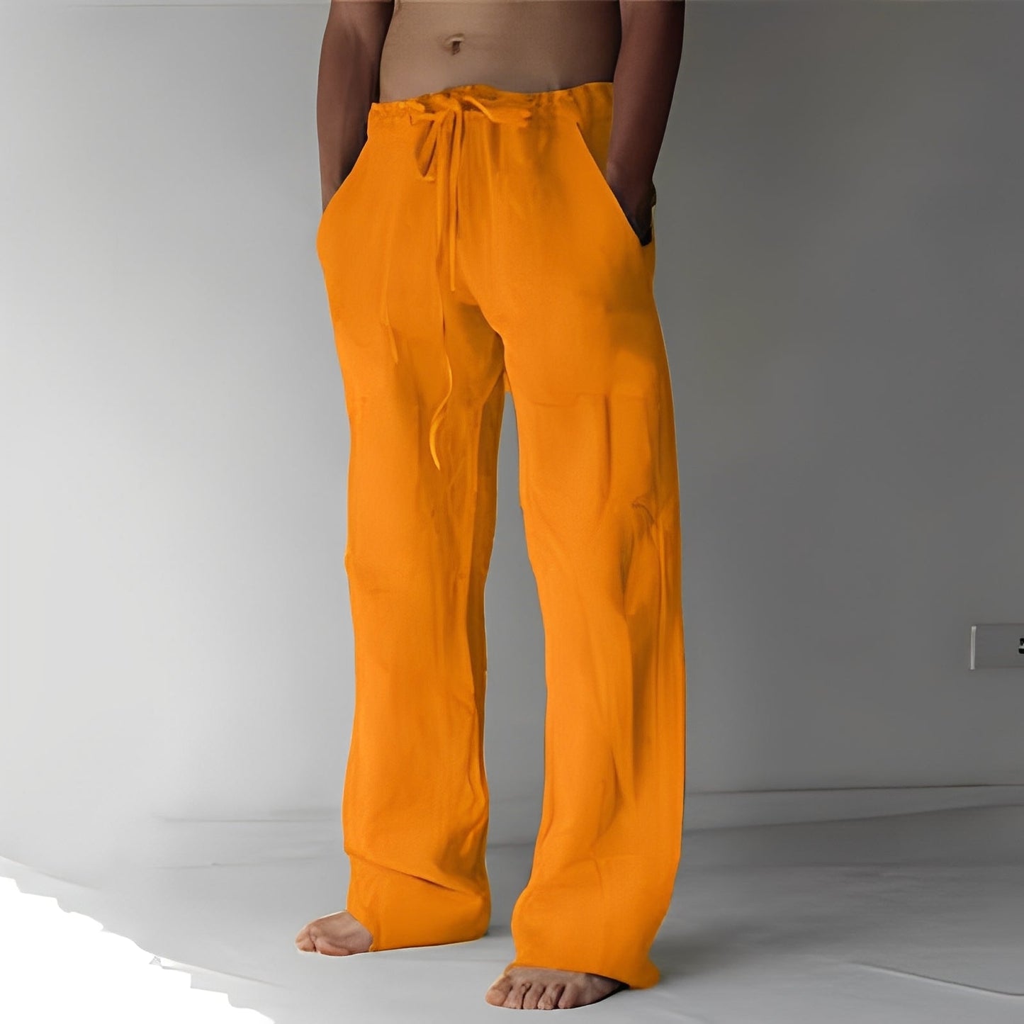 Martin - Pantalon en lin relax pour hommes