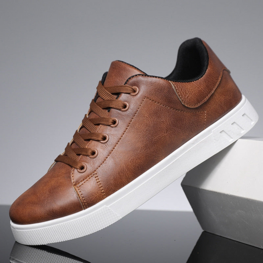 Luca – Élégantes Baskets en Cuir