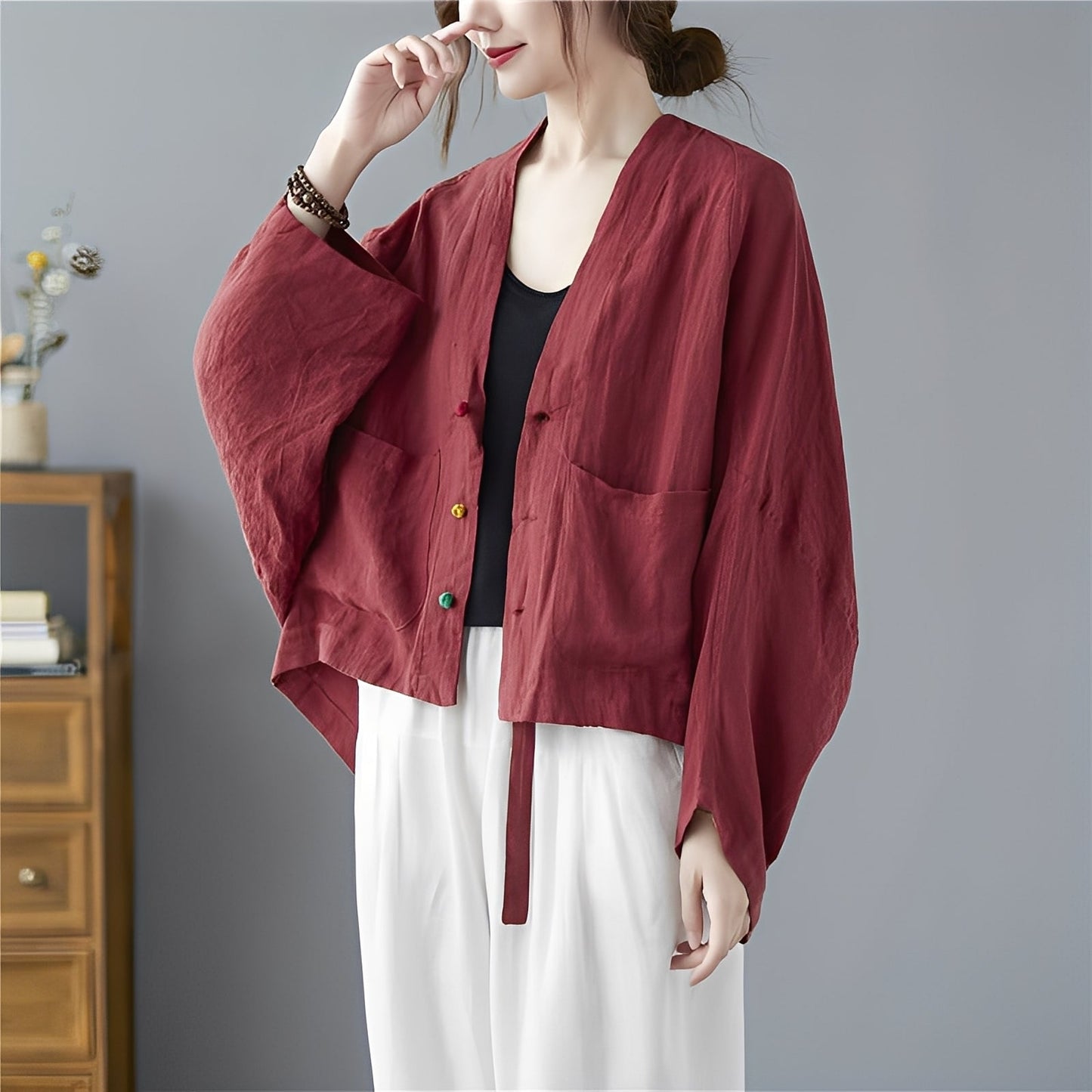 Shelia - Blouson ample avec poches