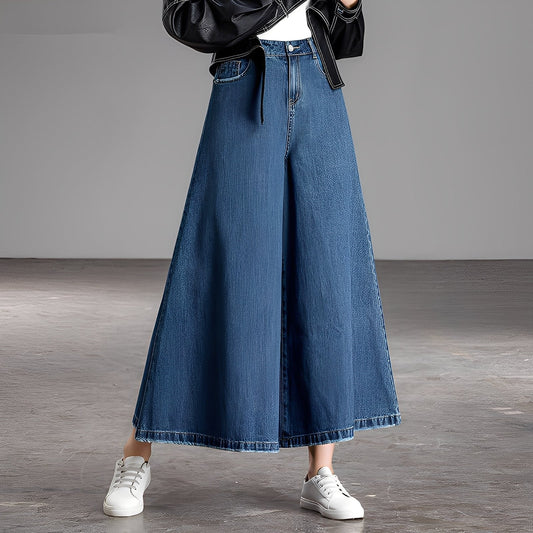 Isabelle - Jeans tendance à jambes larges pour femmes