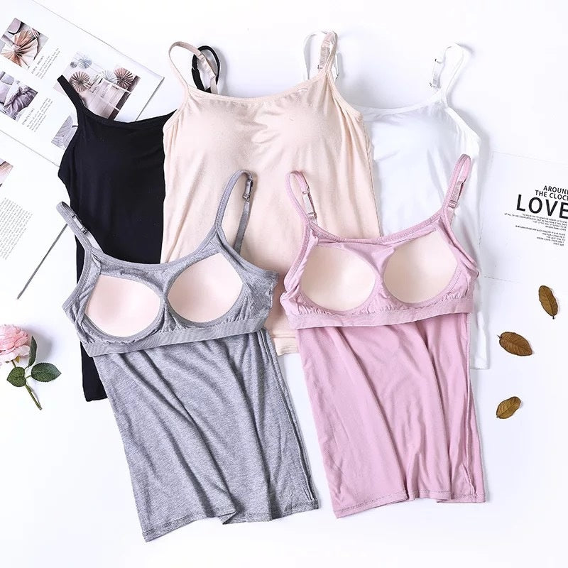 SilkySecure – Top avec Soutien-Gorge Intégré
