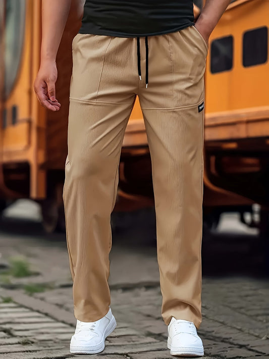 Esmund - Pantalon de jogging relax avec cordon pour hommes