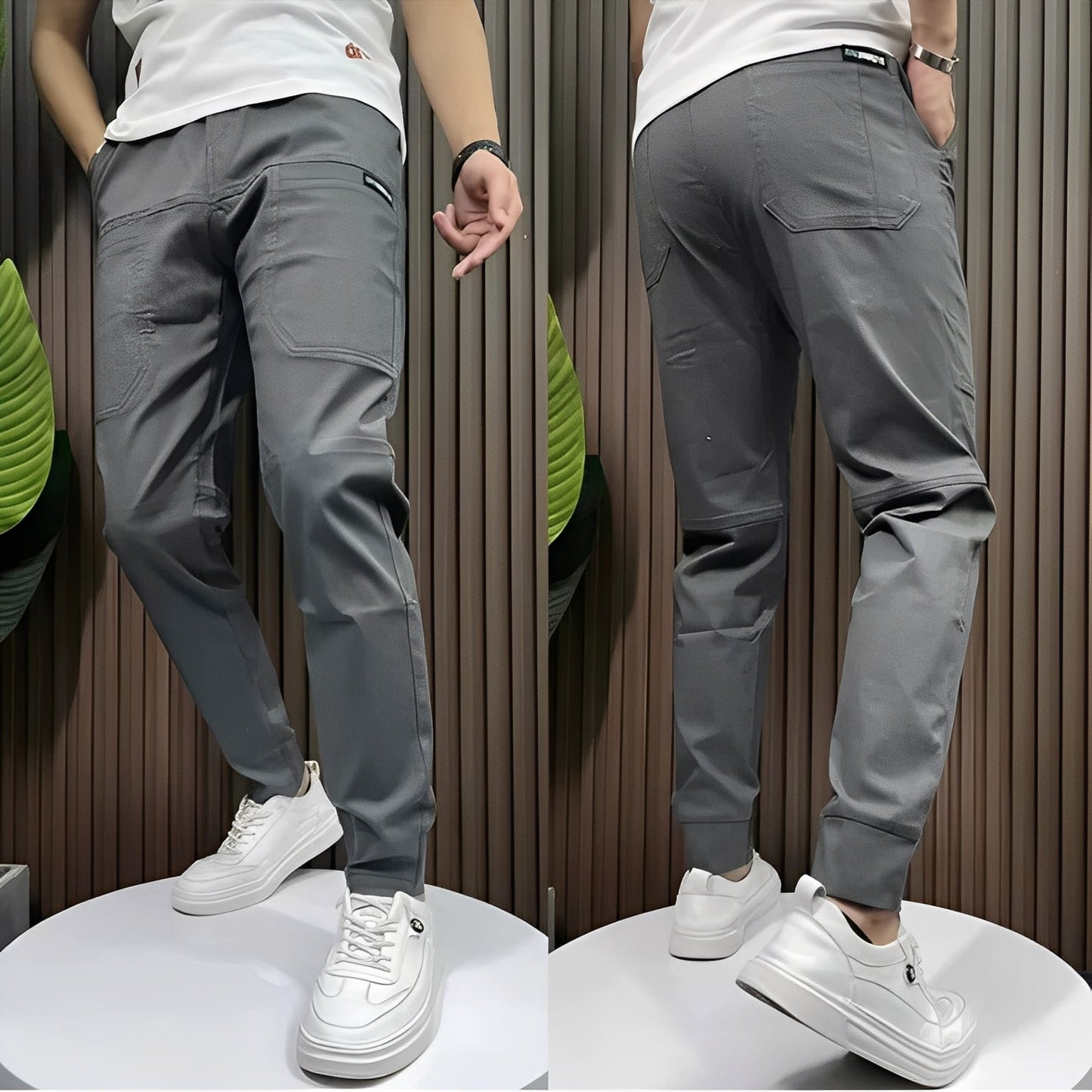 Raynard - Pantalon cargo élastique et élégant pour hommes