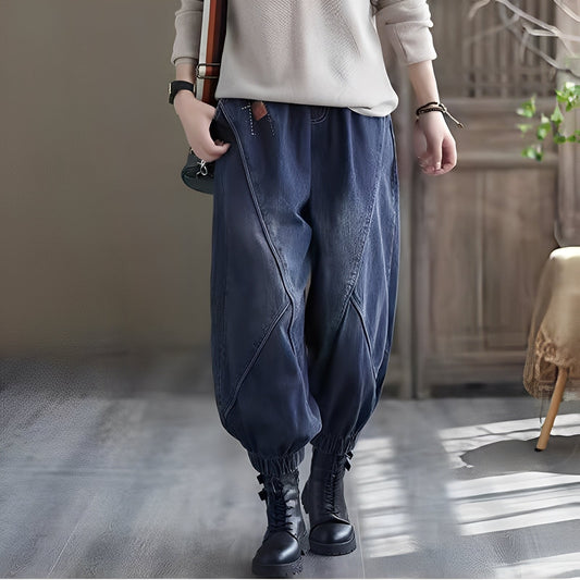 Shyanne - Jeans traditionnels avec taille élastique pour femmes
