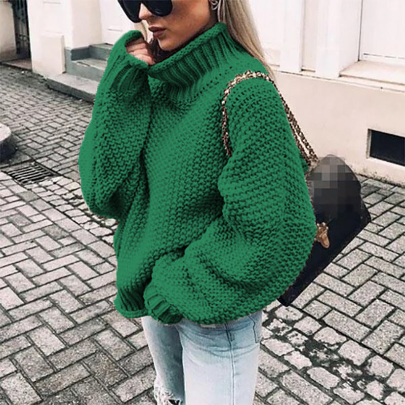 Brooke – Extra épais pull col roulé