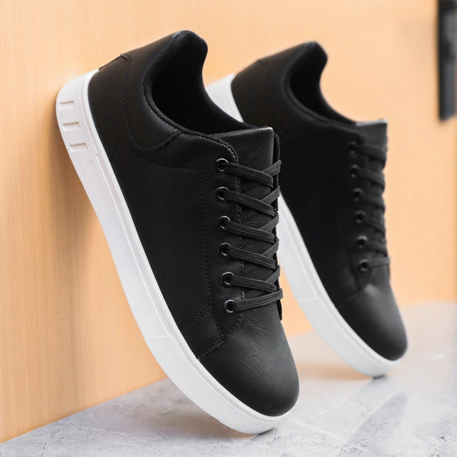 Luca – Élégantes Baskets en Cuir