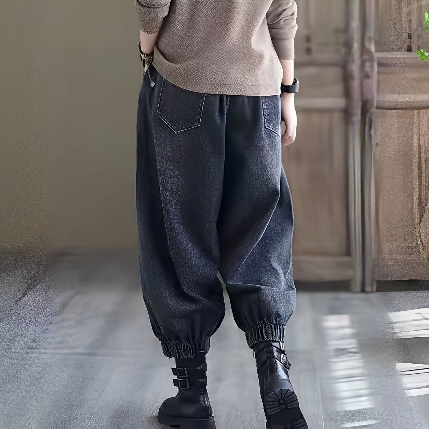 Shyanne - Jeans traditionnels avec taille élastique pour femmes