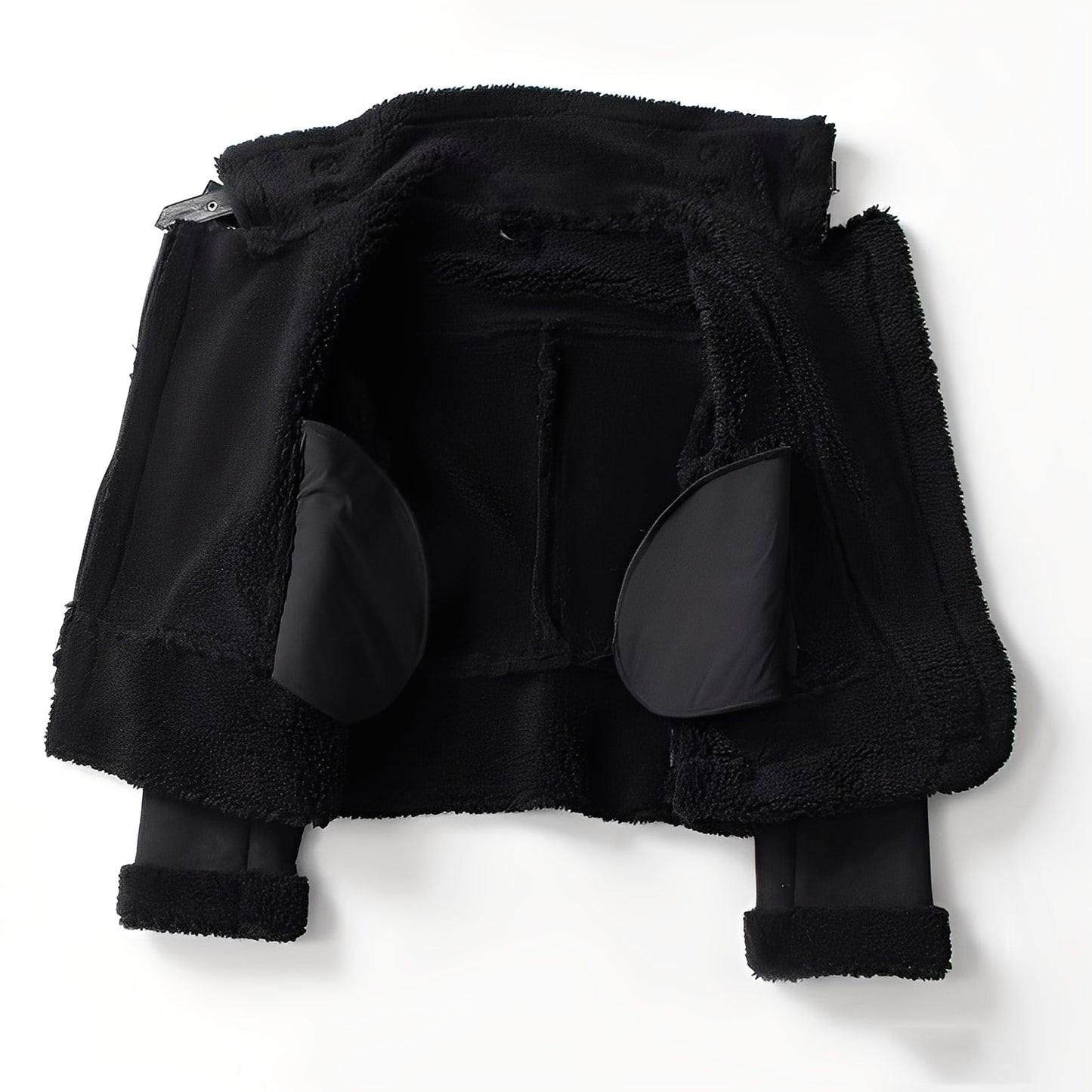 Yasmine - Veste Biker chaude en peau de mouton pour femmes