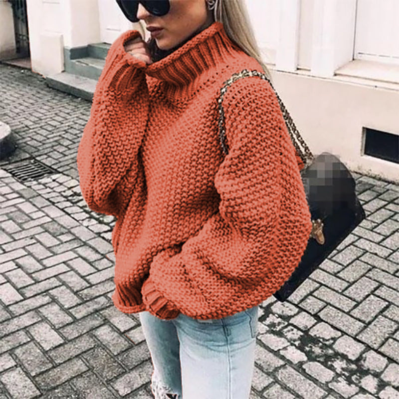 Brooke – Extra épais pull col roulé