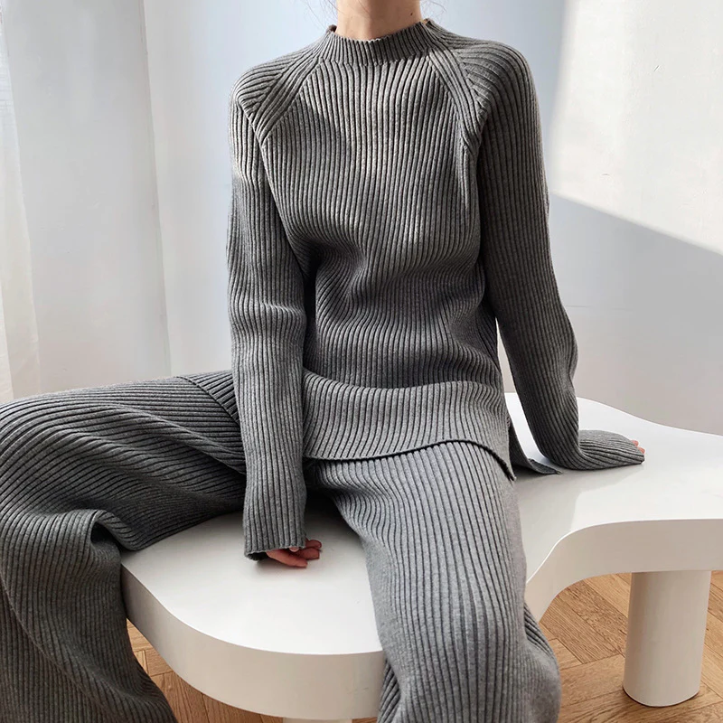 Elisa – Ensemble Tricot Deux Pièces
