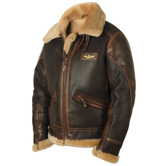 William - Manteau épais et chaud pour hommes au style rétro