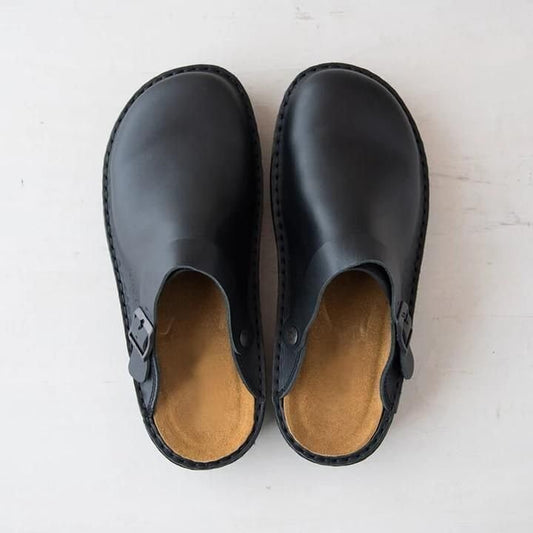 Yani – Pantoufles en cuir orthopédiques pour hommes