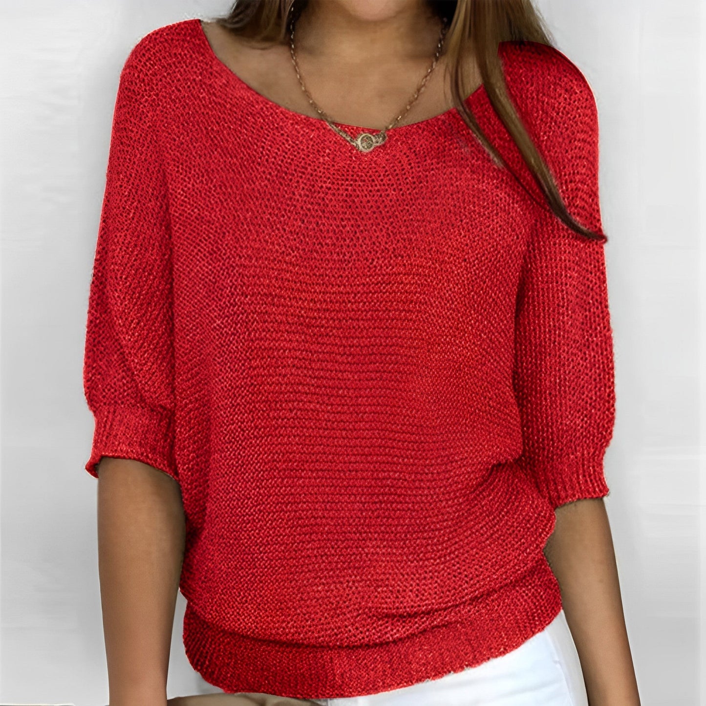 Leonie – Élégant Débardeur-Pull-Shirt