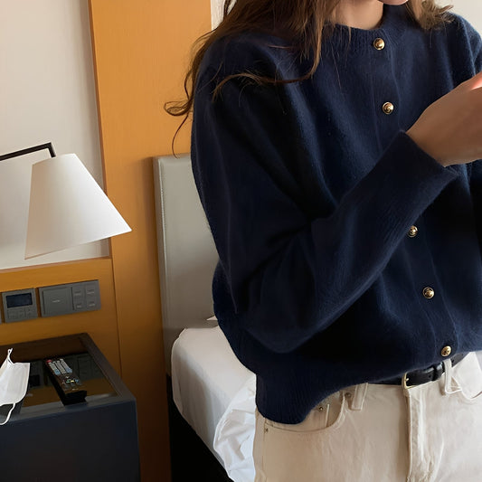 Merla - Large pull à col rond pour femmes