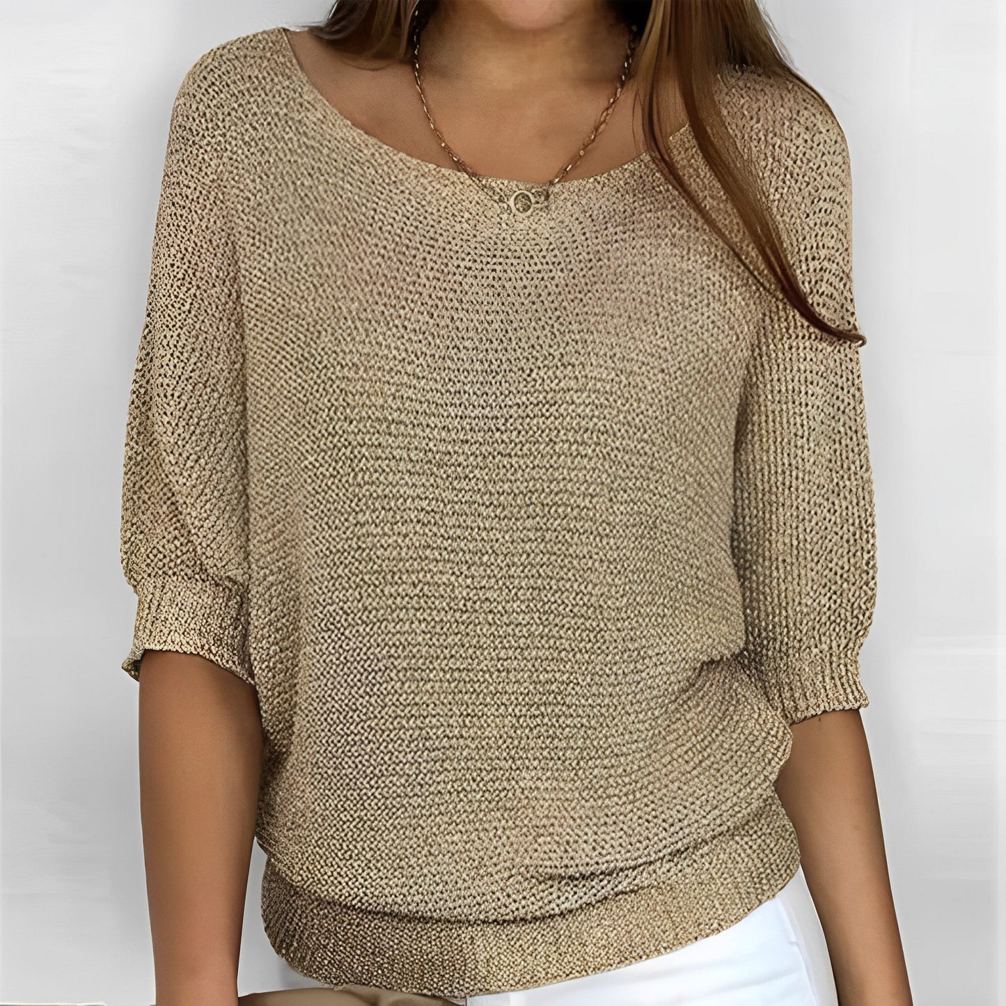 Leonie – Élégant Débardeur-Pull-Shirt