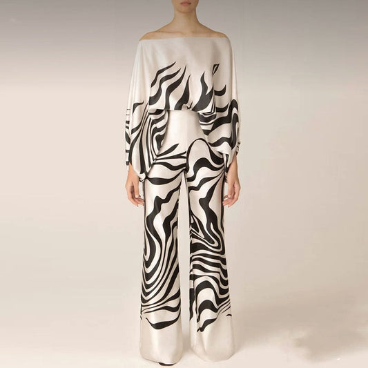 Chiara – Costume en Soie Deux Pièces