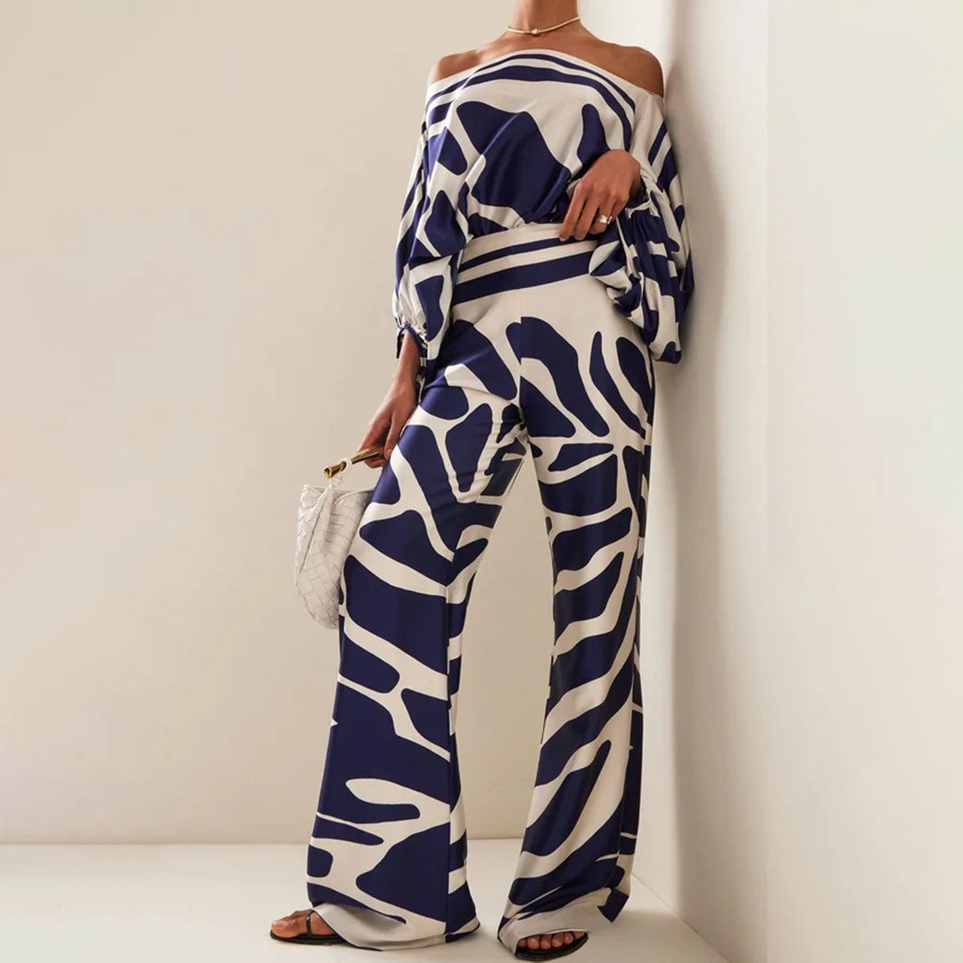 Chiara – Costume en Soie Deux Pièces