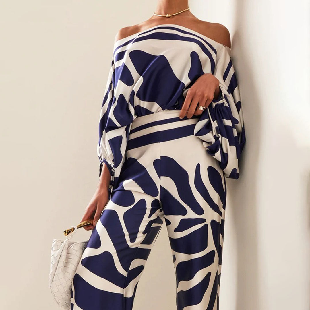 Chiara – Costume en Soie Deux Pièces