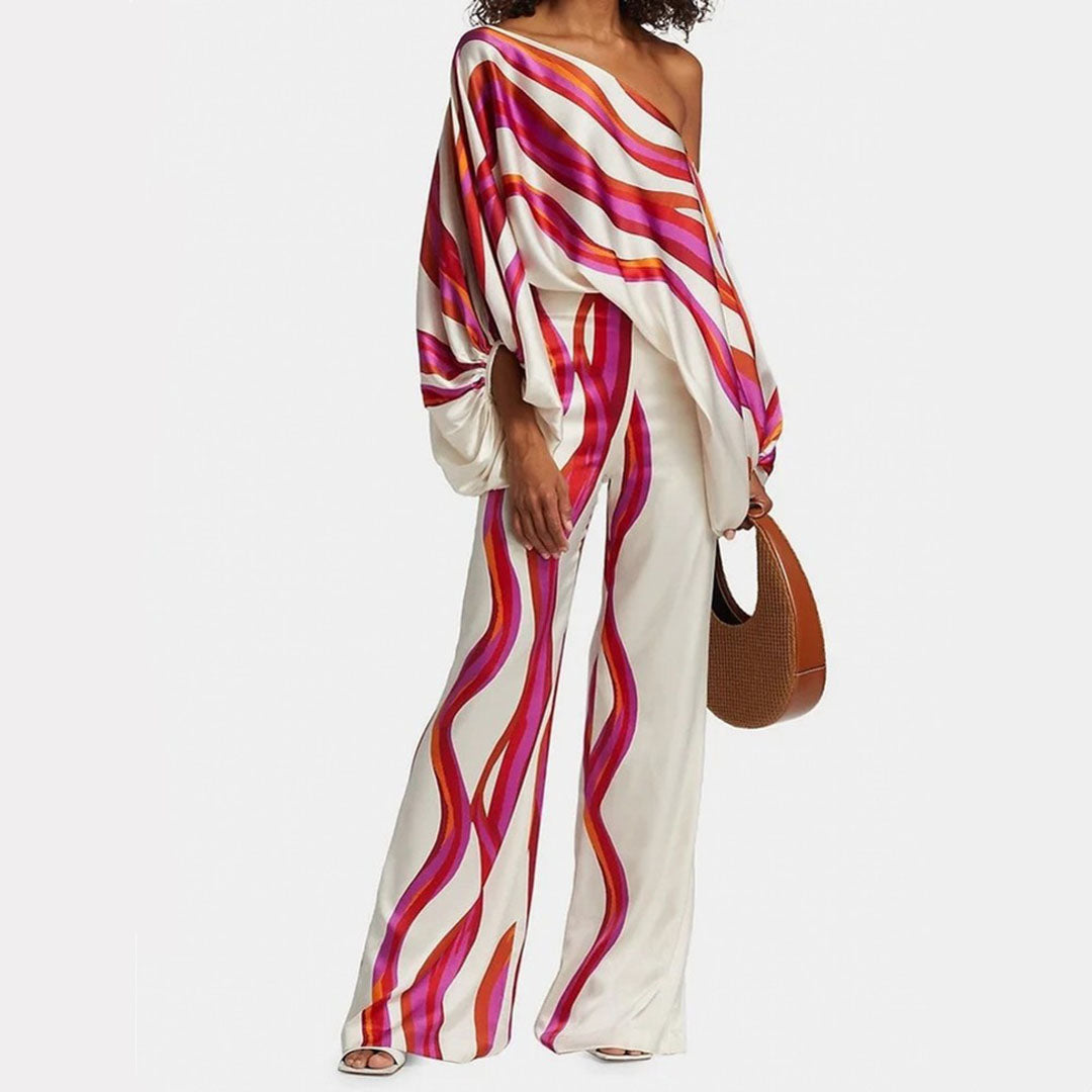Chiara – Costume en Soie Deux Pièces