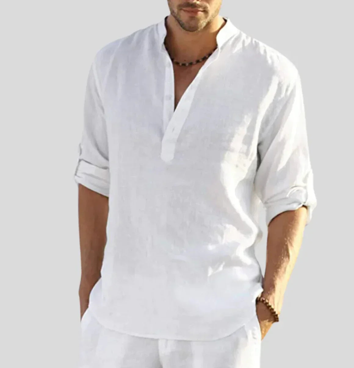 John – Shirt en lin pour hommes