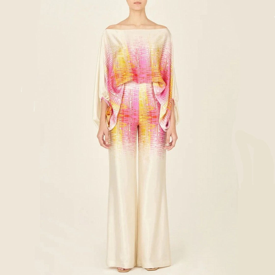 Chiara – Costume en Soie Deux Pièces