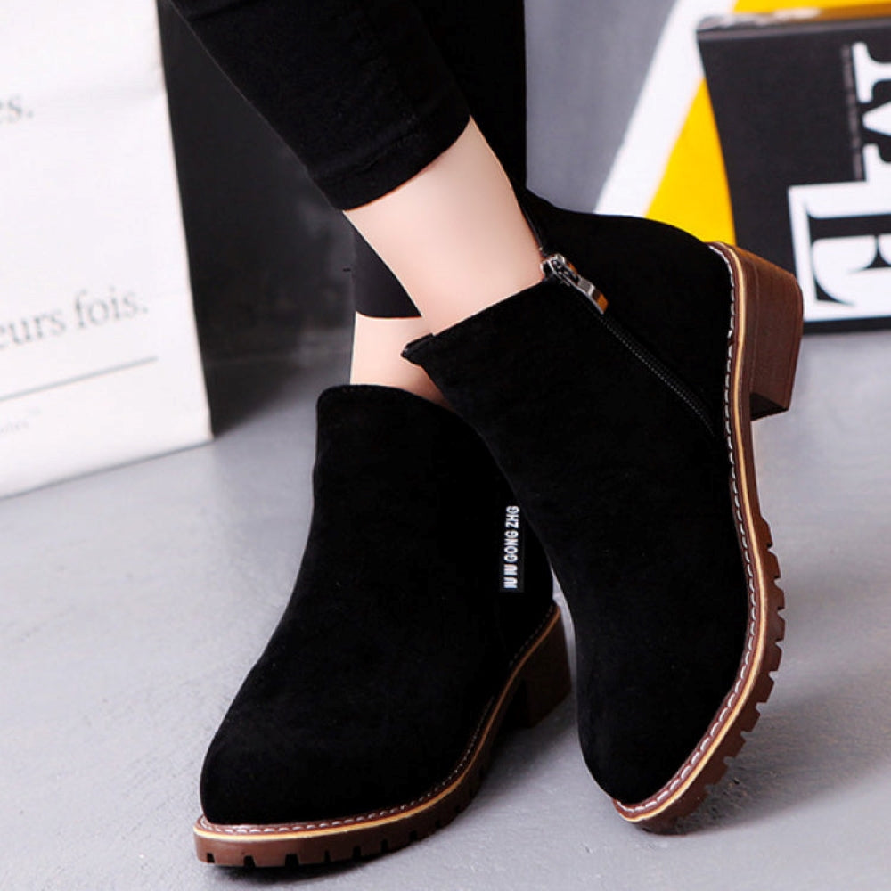 Annemarie – Bottines en daim