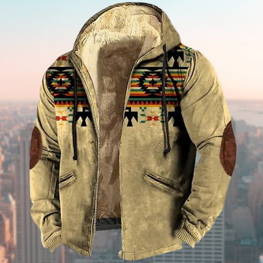 Laszlo – Veste à capuche tribale pour hommes