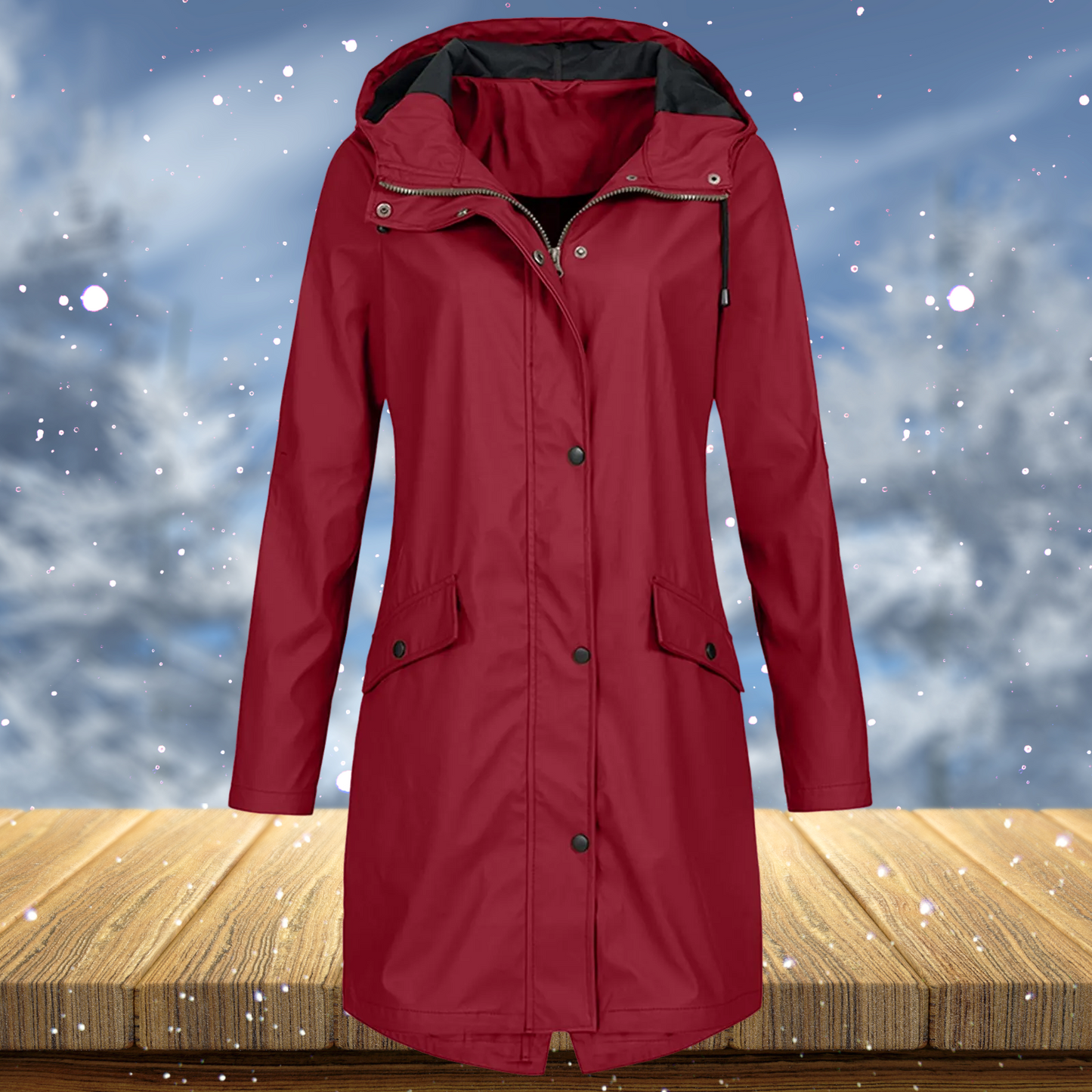 Zenith – Long imperméable coupe-vent