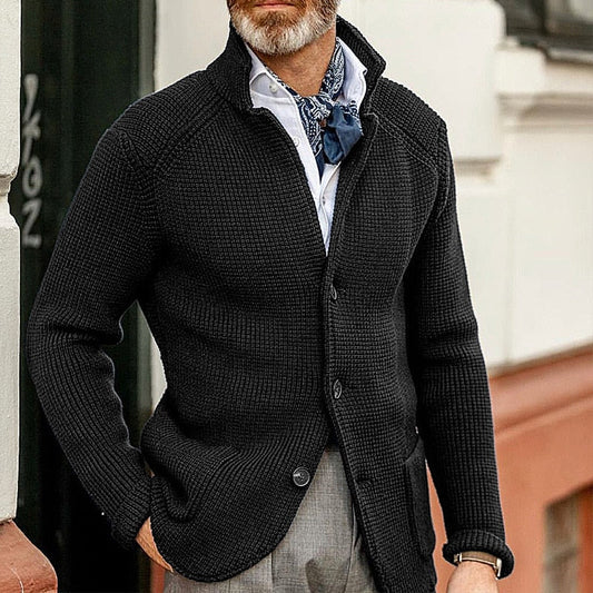 Sigmund – Veste en maille chic pour hommes