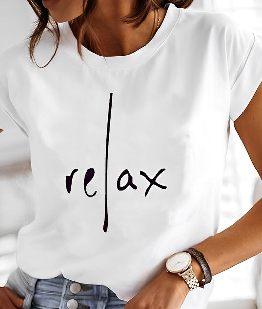 Nele – T-shirt d'été avec col rond