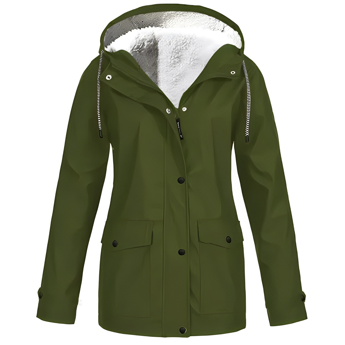 Sherlyn - Manteau à capuche pour femmes avec intérieur polaire