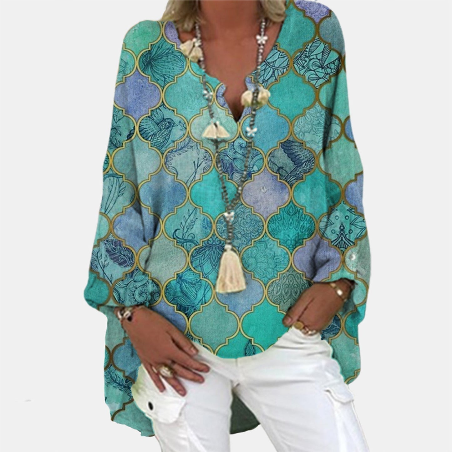 Mia – Jolie Blouse en Lin